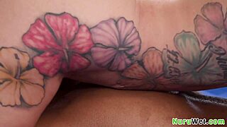 andi avalon busty blonde nuru masseuse wet pussy sex