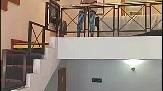 I Masturbate with Friend's Huge Cock Latina Big Ass Tits!