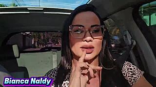 mama drives for scheduled sex blowjob creampie action