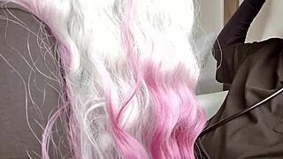 Squirt queen kim ocean stretches her pierced pussy with monster cocks and toys till orgasm