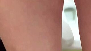 My Pretty Pierced Pussy Peeing in the Bathroom Solo