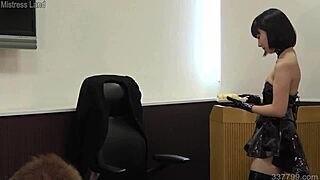 japanese ai bound whipped femdom messy sadism game punished slave