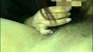 short-haired girlfriend whispers dick lick offer at work