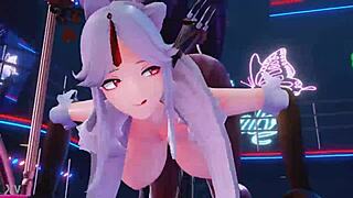 Genshin impact babes take turns in wild group banging frenzy