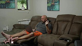 thought i was fucking my wife in ghostface halloween costume but watch kymber leigh ride cum on ass till end