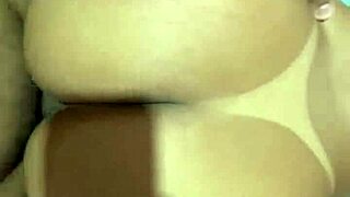 big ass wife fucked doggy with tan lines moaning loud and hard!