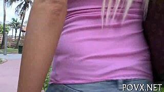 adorable bitch handles that wild pounding pov
