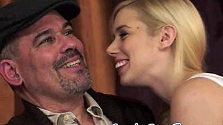 Grandpa passionately fucks gorgeous 18+ teen in every eager position