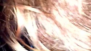 retro blue film clip from early morning capture