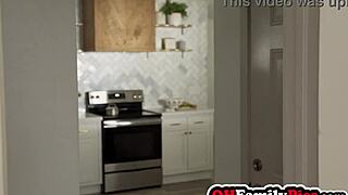 blonde milf adira allure double teamed in hardcore pussy action