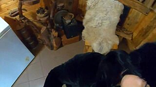 damn milfycalla's fetish blowjobs and rough sex in fur coats are wild...