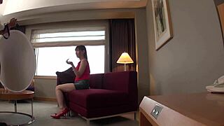 Tall Japanese College Girl's Secret Big Tits Audition Exposed