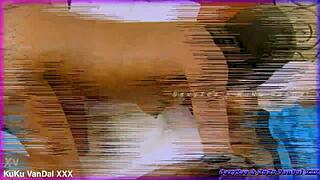 Damn this thick ebony milf moans loud taking that monster bbc deep! Full flick 🔥💦 UHD