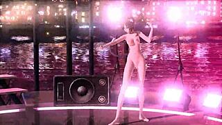 Hey, which goddess tits do you crave in this full nude cat costume orgy?