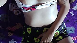 Submissive latina bride begs: fuck my huge tits and pussy more