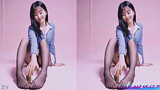 Ai-generated Korean Blowjob Fail Turns Into Wild Solo Suck Fest!