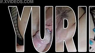 French beurette Mamou dominated spanked licked pussy by Yurii in hairy orgasm fest