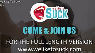 Brunette Craves Anal While Sucking Russian Cock