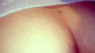 Cute colombian bride in robe spreads big tits ass for homemade fuck