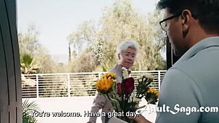 indian milf mother in law tricks cute relative into kinky blurred lines max fills