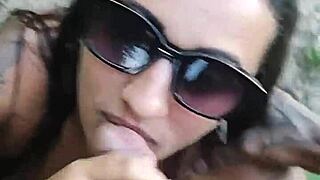 Hot Wife Sucks Hubby Public Beach Facial