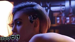 JUDY ALVAREZ DEMANDS HARD DOGGYSTYLE CYBERPUNK PORN FUCK