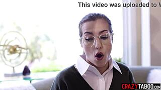 penny barber's suit tempts spencer bradley just right