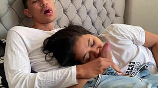 PERVY STEPDAD SHOVES COCK DEEP IN MOUTH UNTIL CUM BLASTS!