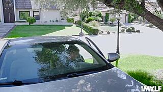 Stepson Rion Grabs Stepmom Summer's Fat Titties Bangs Milf Pussy Doggystyle Cowgirl