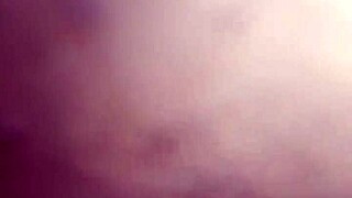 My friend's curvy ebony wife spreads hairy pussy wide on the bed 😈 creampie time!