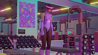 hey sombra, you and brigitte turning that workout into naughty face sitting fun?