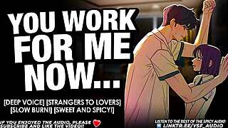 Boss drags you back for breeding roleplay moans