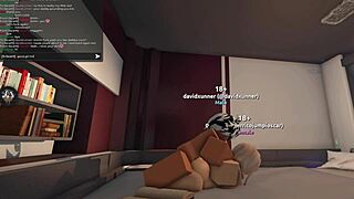 Innocent Roblox Bitch Takes Giant Monster Cock First Time