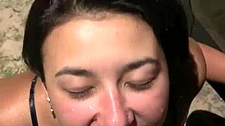 bailey wilder the piss drinking pig gets nasty outdoors with her old master 😈💦