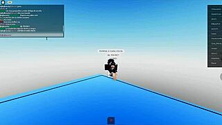 hot chick jerks off the young hung stud's massive cock