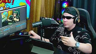 Brazilian Ninfeta Viamms Rates Ruan's Huge Mast High in Shack Pop Action