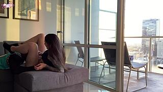 suggestive sunset creampie in la with big hairy ass interracial cowgirl squirting passionate wet pussy licking