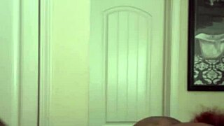 amateur milf bent over for hair pulling backshots and juicy creampie cumload