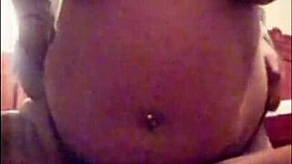 Sexy Milf Flashes Huge Ass Tits Fingers Wet Pussy Lingerie Tease