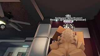 Innocent Roblox Bitch Takes Giant Monster Cock First Time