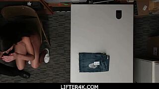 caught teen shoplifter lily adams sucks dick for stealing punishment