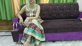 Caught beautiful bhabhi's hidden creampie fuck by sneaky teen boy?