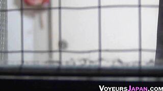 Fingered plump asian gets hardcore outdoor nailing