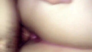 fucking my amazing wife hard until i fill her with a deep creampie while she moans loud