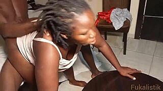 Mature Neighbor Wiggles Ass Tasting Thick BBC