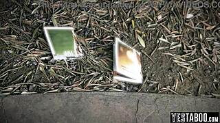 Desperate petite Filipina milf begs stranger's monster cock impregnation