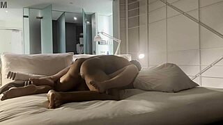 My friend Luiza Marcato takes Leo Santos creampie at midnight