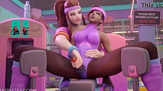 hey sombra, you and brigitte turning that workout into naughty face sitting fun?