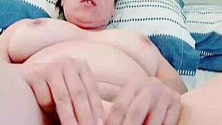 Latina Babe Orgasms Twice with Huge Dildo