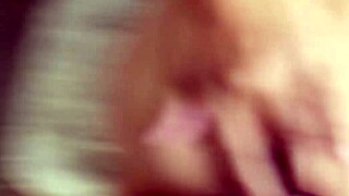 This chubby big ass milf takes a messy facial after sex